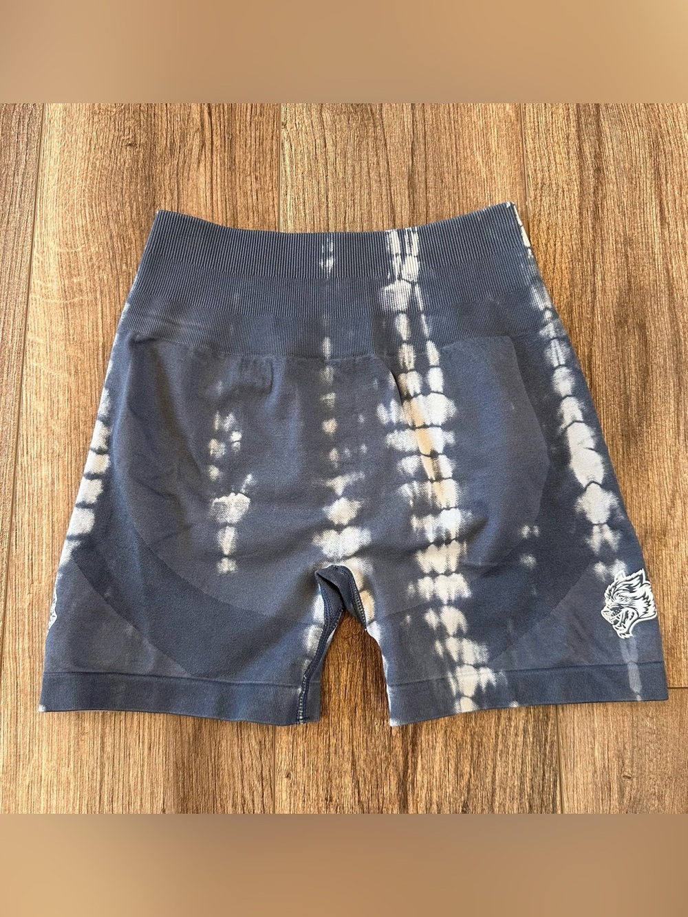 Darc Sport Black and Gray Tie-Dye Shorts